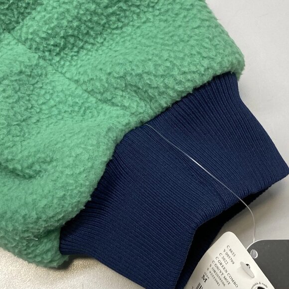 FP Movement by Free People Pippa Sherpa Scrunchy Jacket Green Size M | Full Zip - Picture 5 of 12